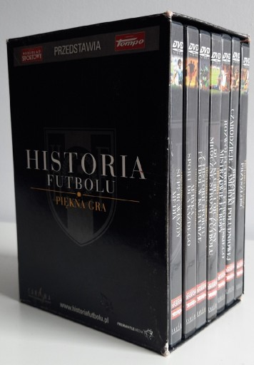 Zdjęcie oferty: Historia futbolu - kolekcja 7 filmów DVD (15h) 