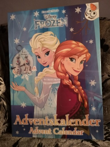 Zdjęcie oferty: Kalendarz adwentowy FROZEN Disney nówka z gadżety 