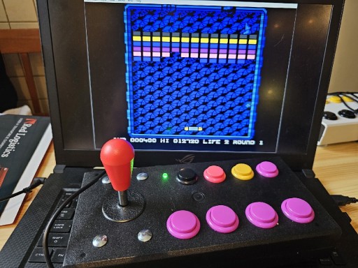 Zdjęcie oferty: Leworęczny joystick arkadowy USB  PC Emulatory rosbery  Android Autofajer