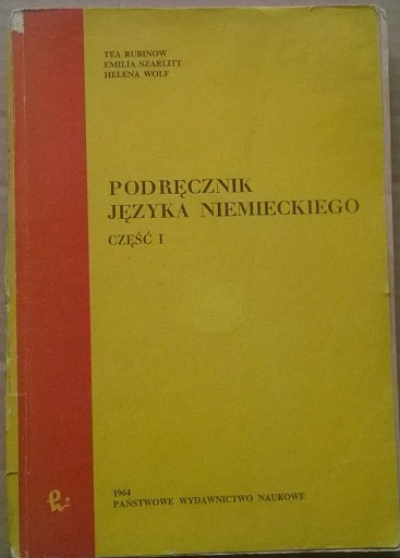 Zdjęcie oferty: Podręcznik do języka niemieckiego Język niemiecki