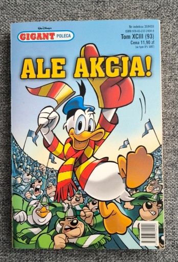 Zdjęcie oferty: komiks GIGANT tom 93 z 2008 r., Ale Akcja