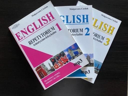 Zdjęcie oferty: English. Repetytorium tem.-leks. cz. 1-3