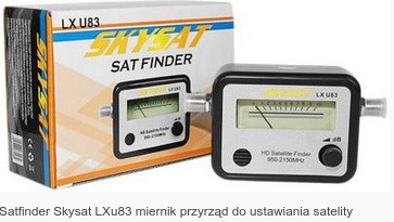 Zdjęcie oferty: Satfinder Skysat LX U83