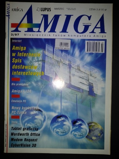 Zdjęcie oferty: Magazyn AMIGA 3/97 (55) - MARZEC STAN KIOSKOWY