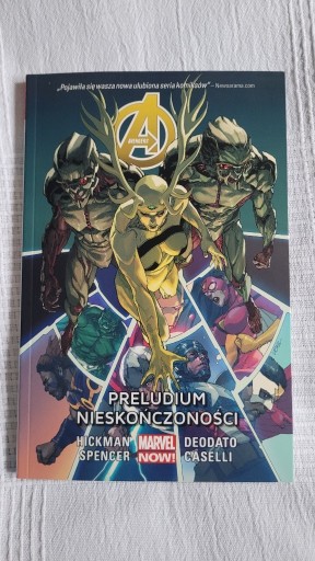 Zdjęcie oferty: Avengers tom 3 Preludium nieskończoności - Egmont