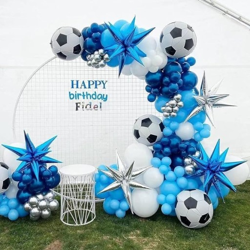 Zdjęcie oferty: Piłka w Grze: Zestaw Dekoracyjny Girlanda Balonowa