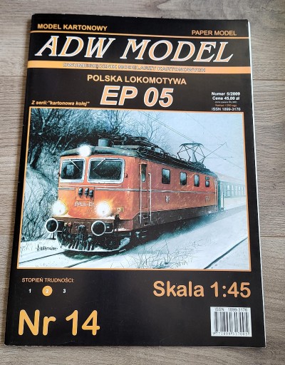 Zdjęcie oferty: ADW Model lokomotywa EP05