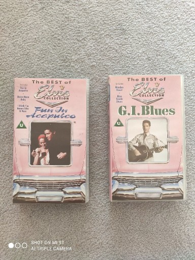 Zdjęcie oferty: Kasety VHS the best of collection Elvis