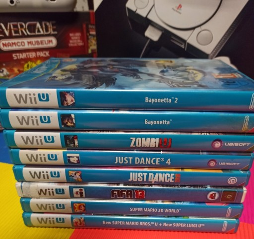 Zdjęcie oferty: Zestaw gier Nintendo Wii U,Super Mario,Bayonetta..