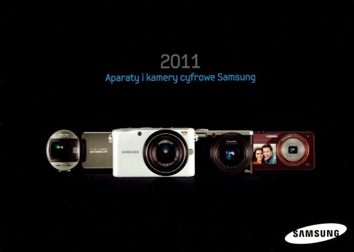 Zdjęcie oferty: SAMSUNG aparaty i kamery - folder / katalog 2011