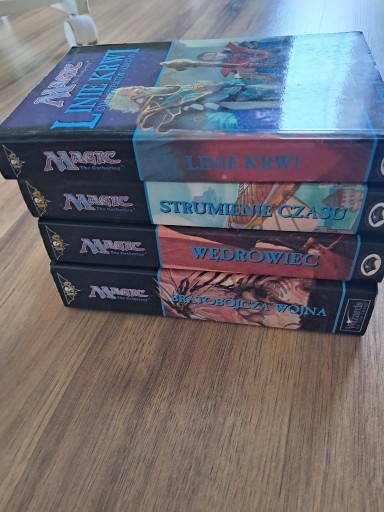 Zdjęcie oferty: Zestaw książek z serii Magic The Gathering