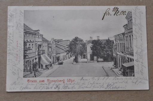 Zdjęcie oferty: Susz - Rosenberg 1900 r