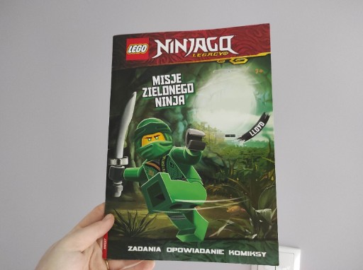 Zdjęcie oferty: LEGO ninjago misje zielonego ninja zadania komiksy