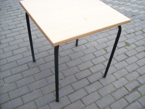 Zdjęcie oferty: Stół ogrodowy kwadratowy metalowo drewniany 