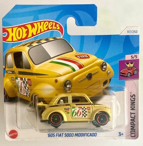 Zdjęcie oferty: HOT WHEELS 60S Fiat 500D Modificado