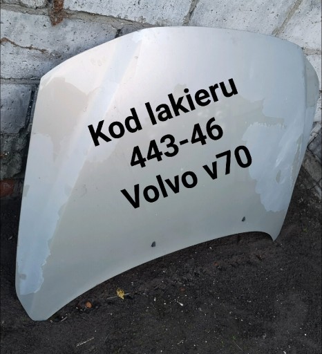 Zdjęcie oferty: Maska volvo v70 s60 kod lakieru 443-46 