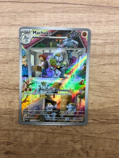 Zdjęcie oferty: Karta Pokemon 151 Machoke 177/ 165