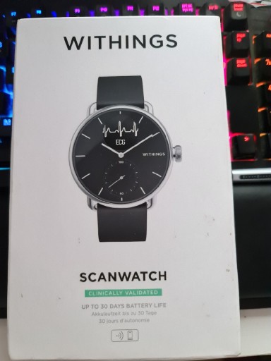 Zdjęcie oferty: USZKODZONY Smartwatch Withings ScanWatch HWA09