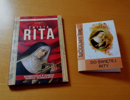 Zdjęcie oferty: Święta Rita Dorota Niedźwiecka + modlitewnik st bd