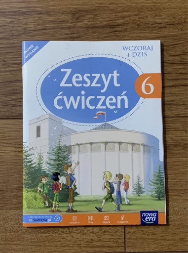 Zdjęcie oferty: Historia klasa 6 zeszyt ćwiczeń „Wczoraj i dziś”