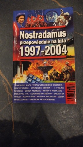 Zdjęcie oferty: Nostradamus przepowiednie na lata 1997-2004