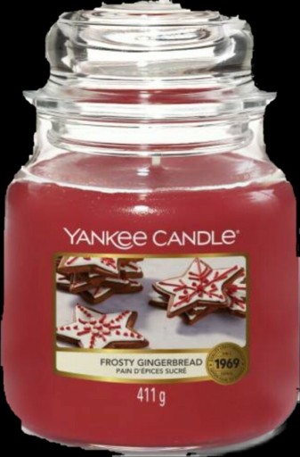 Zdjęcie oferty: Yankee candle Frosty gingerbread 411g średnia 