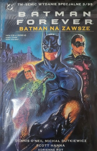 Zdjęcie oferty: BDB BATMAN FOREVER 3/95  KOLEKCJONERSKI