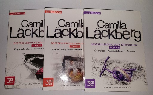 Zdjęcie oferty: Camilla Lackberg Saga o Fjallbace Audiobook 1-9