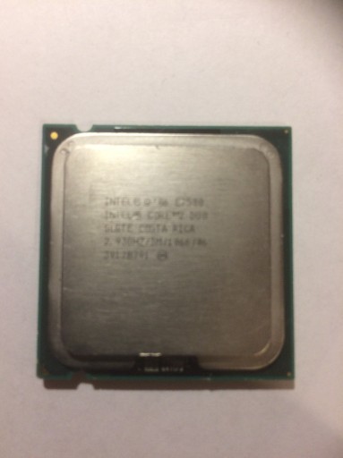 Zdjęcie oferty: Intel Core 2 Duo E7500 2,93GHZ/3M/1066 + Cooler