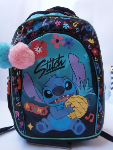 Zdjęcie oferty: Duży POJEMNY PLECAK MARKOWY STITCH SOLIDNY 41 CM