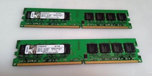 Zdjęcie oferty: Pamięć RAM KINGSTON DDR2 667Mhz 2GB - dwie kości 