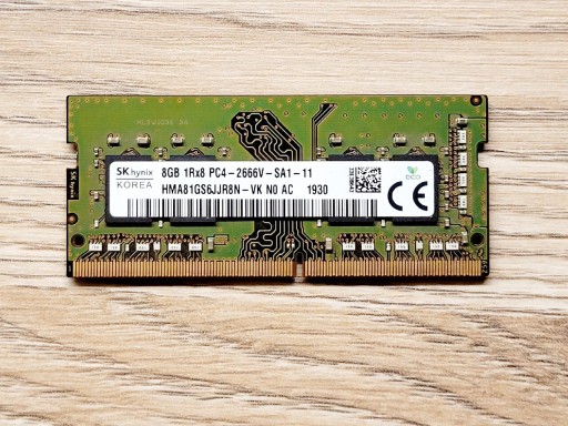 Zdjęcie oferty: Pamięć ram DDR4 SK Hynix 8 GB