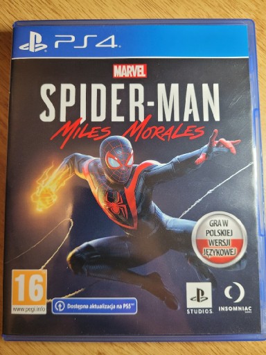 Zdjęcie oferty: Spider-man Miles Morales, PS4, PL, IGŁA!