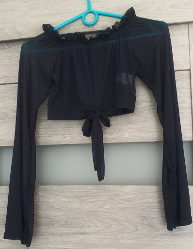 Zdjęcie oferty: Missguided czarna bluzka top rozm:36