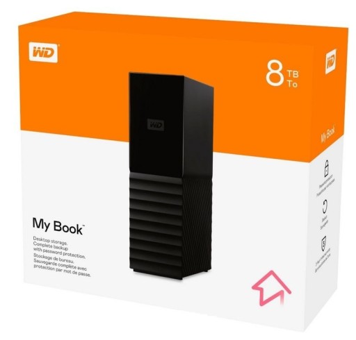 Zdjęcie oferty: Dysk zewnętrzny HDD WD 8TB 3,5" My Book Gwarancja