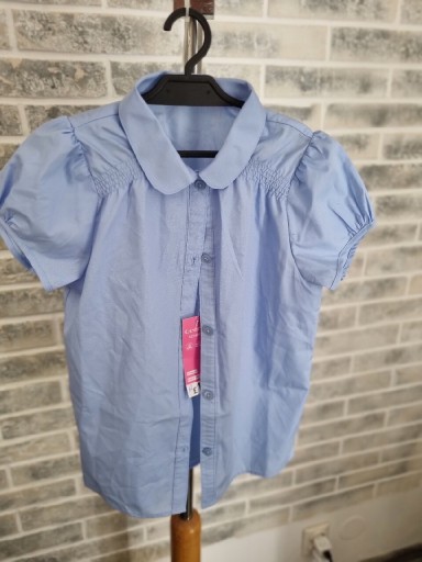 Zdjęcie oferty: Bluzka dziewczęca , niebieska 140-146cm