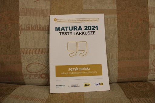Zdjęcie oferty: Matura 2021 testy i arkusze maturalne Język Polsk