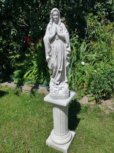 Zdjęcie oferty: Figura Matka Boża Maryja Filar kolumna KOMPLET!!