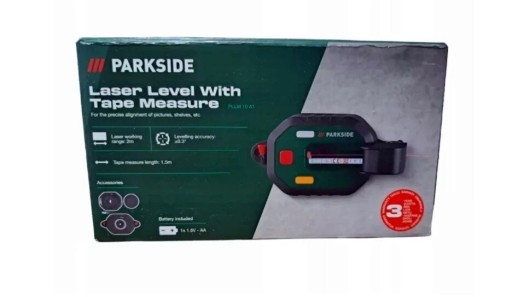 Zdjęcie oferty: POZIOMICA LASEROWA PARKSIDE PLLM 10 A1