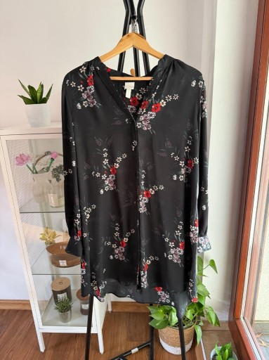 Zdjęcie oferty: Piękna koszulowa tunika floral print plus size