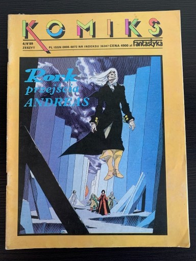 Zdjęcie oferty: Rork Przejścia Komiks Fantastyka 1989 Andreas
