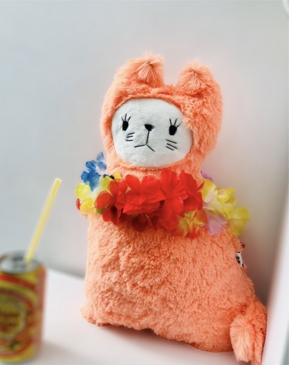 Zdjęcie oferty: Poduszka kot kotek perski rudy duży
