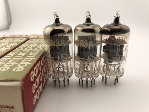 Zdjęcie oferty: 3 x 6AN8A CEI NOS Para 6AN8  Sansui au70 Pioneer Sm83 DreamAmp