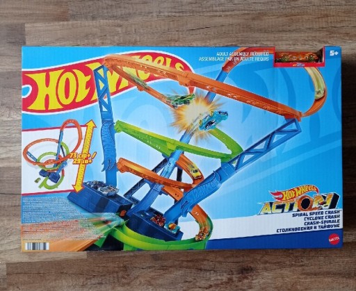 Zdjęcie oferty: Hot Wheels Tor Wyścigowe Tornado HGV67