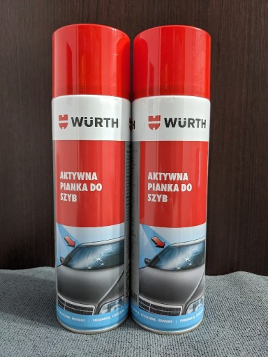 Zdjęcie oferty: WURTH Pianka do mycia szyb 2szt