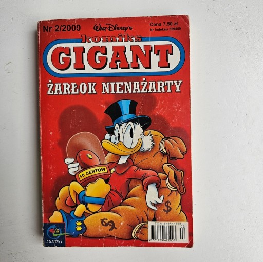 Zdjęcie oferty: Komiks Gigant 2/2000 - Żarłok nienażarty 