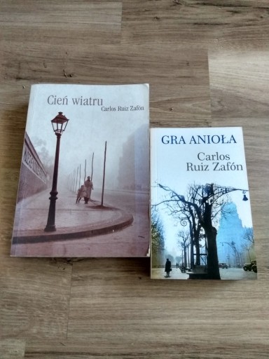 Zdjęcie oferty: Cień wiatru. Gra Anioła. Carlos Ruiz Zafon