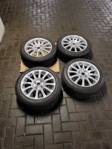 Zdjęcie oferty: Felgi + opony michelin 195/50r15 82v pilot sport 3