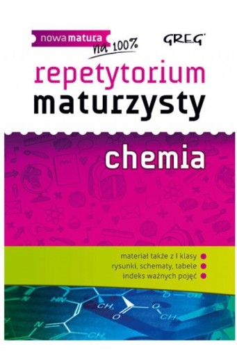Zdjęcie oferty: Repetytorium maturzysty. Chemia. Wydawnictwo Greg.