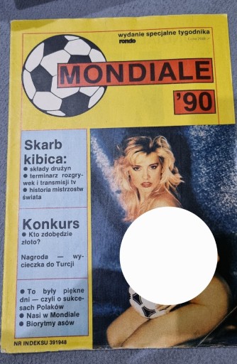 Zdjęcie oferty: Mondiale 90. Skarb kibica. Tygodnik RONDO. Unikat!